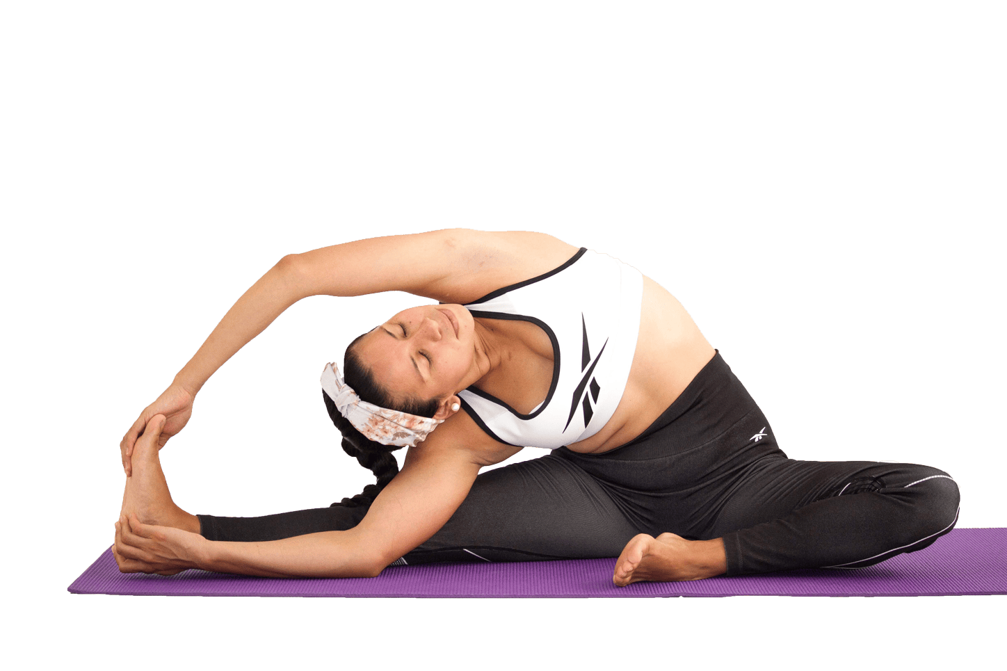 Postura en clase de Yoga